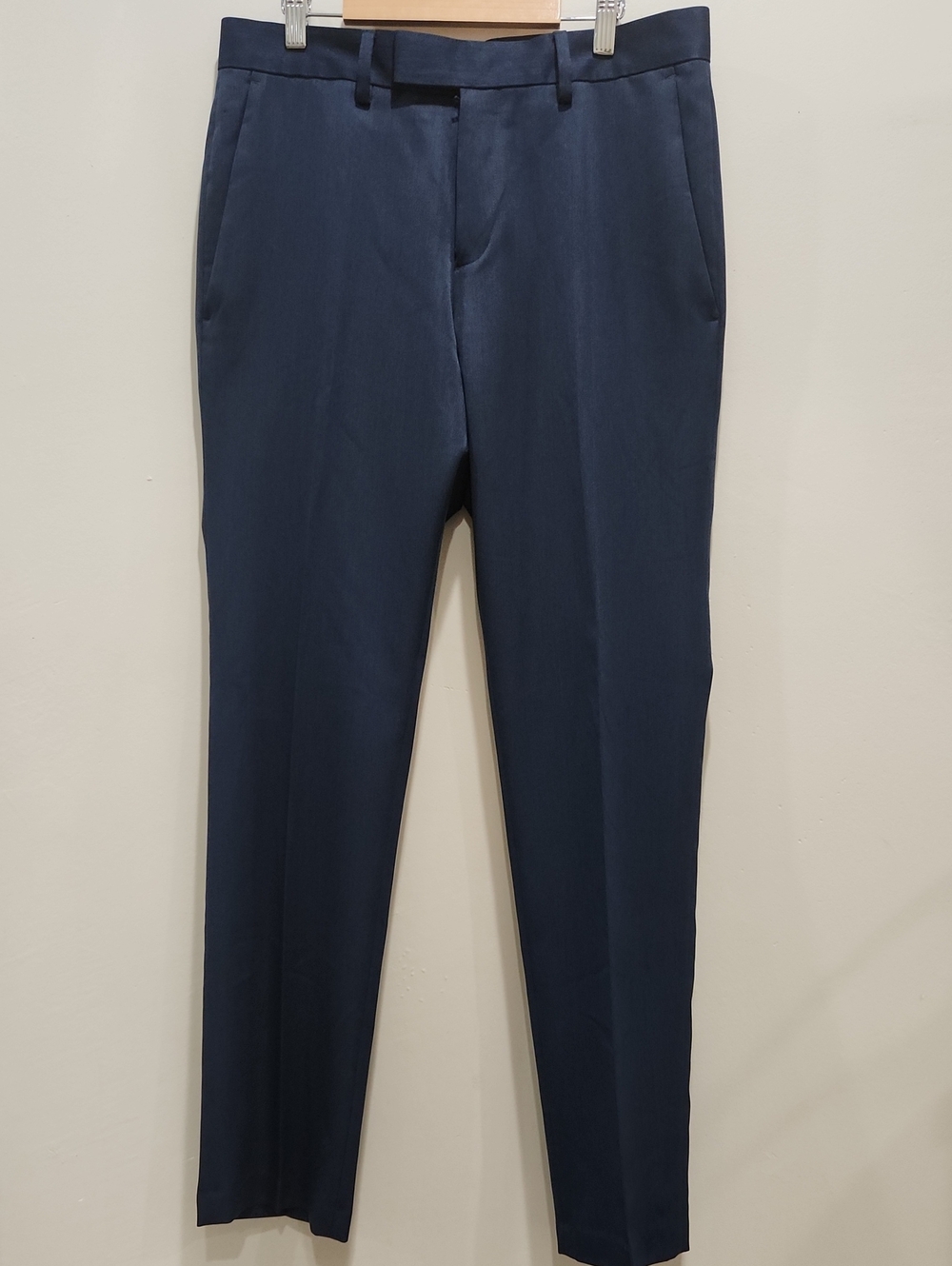 Kenneth Cole Men's Navy Dress Pants - Straight Fit